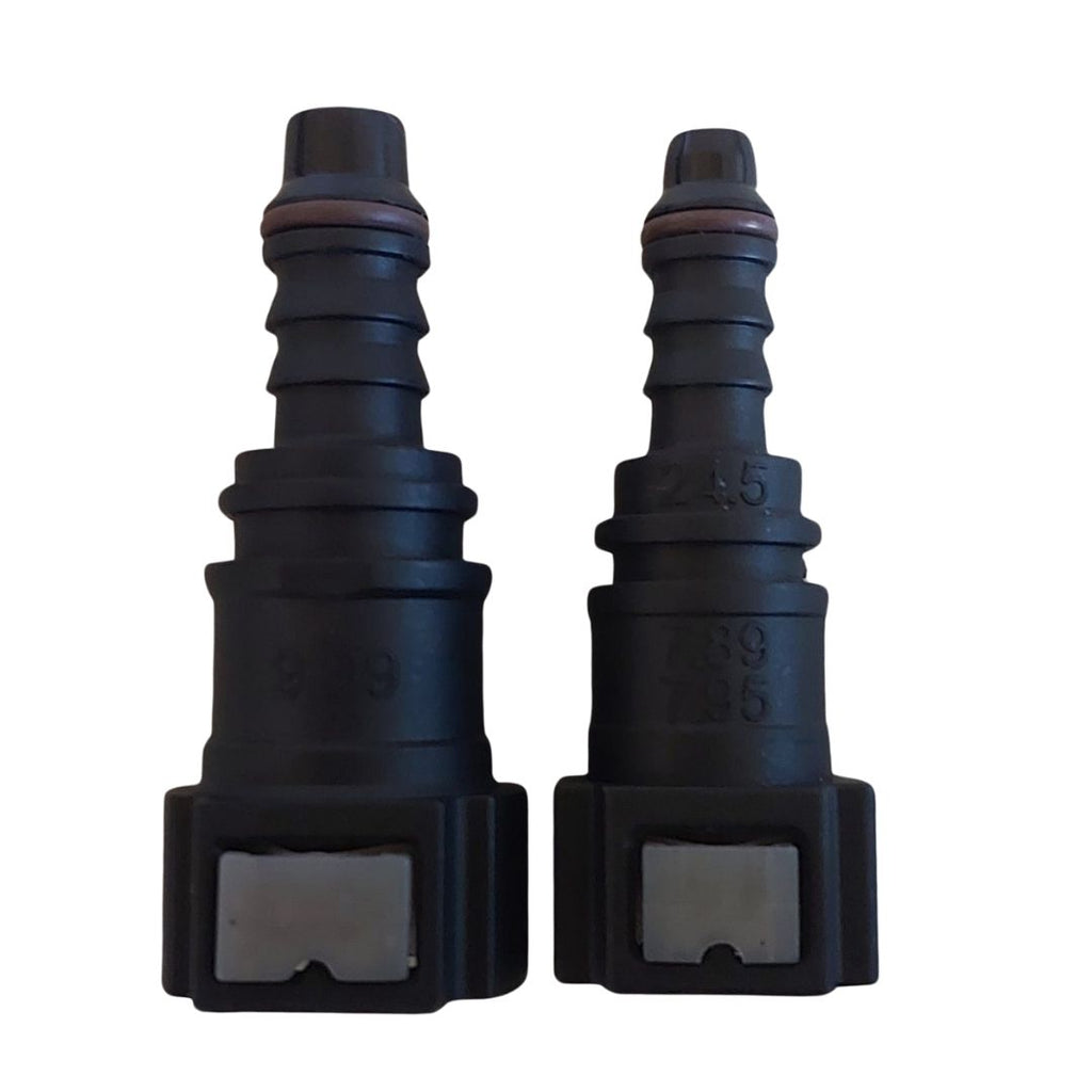 Conector Acople Rápido Recto Hembra Mangueras Combustible Universal Bencina y otros Combustibles 1.0cm