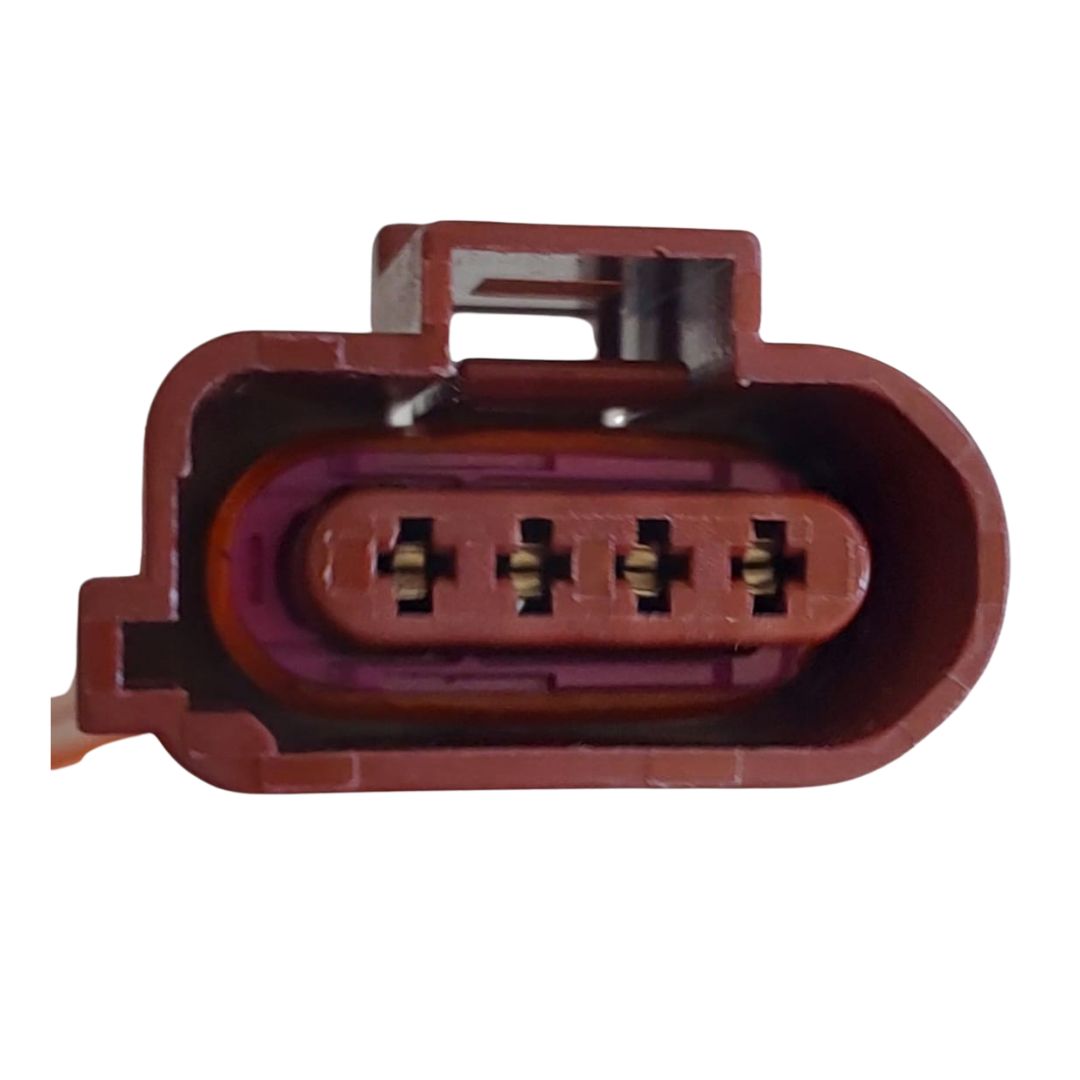 Conector Enchufe Sensor Oxigeno Volkswagen, Audi y más Hembra 4 Pines