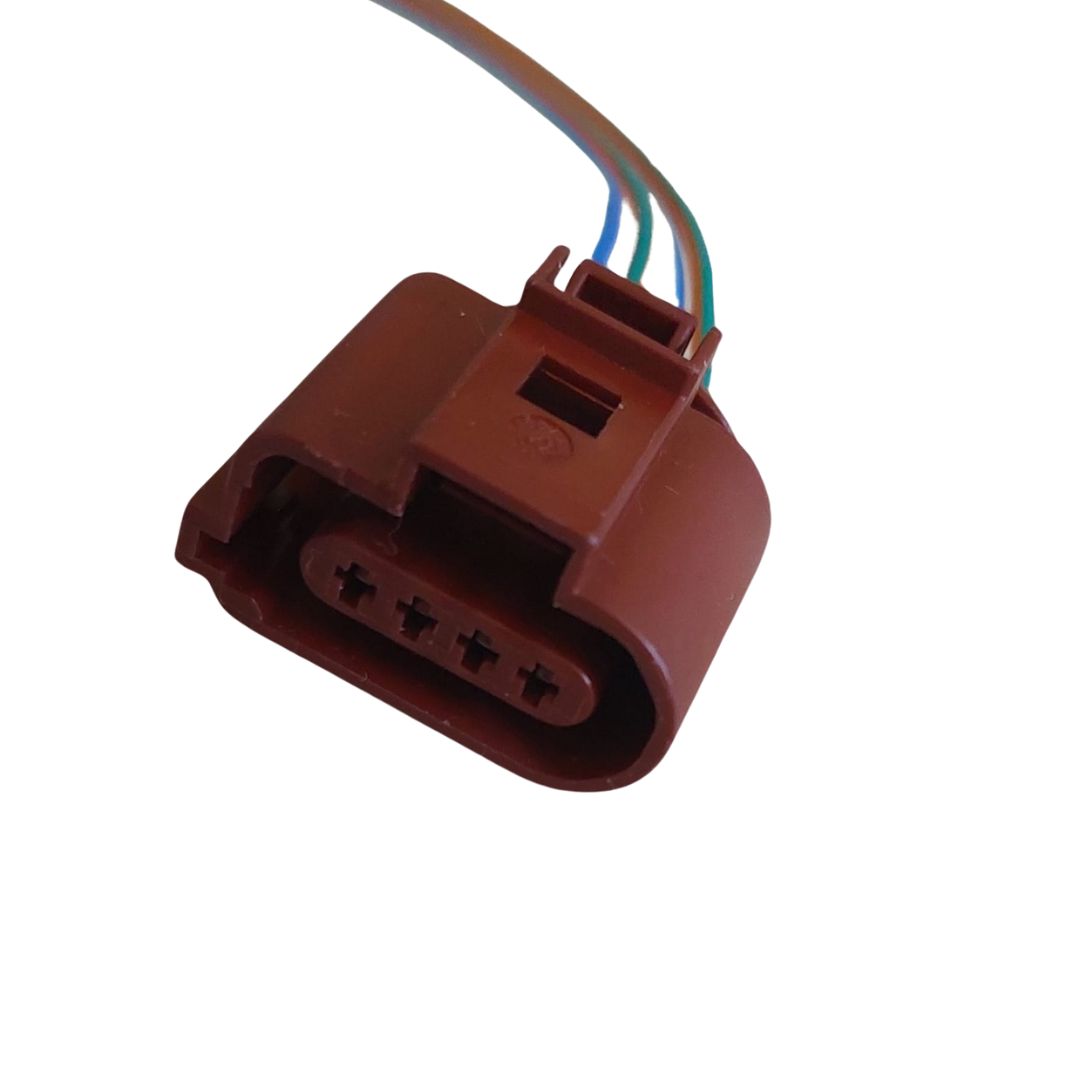 Conector Enchufe Sensor Oxigeno Volkswagen, Audi y más Hembra 4 Pines