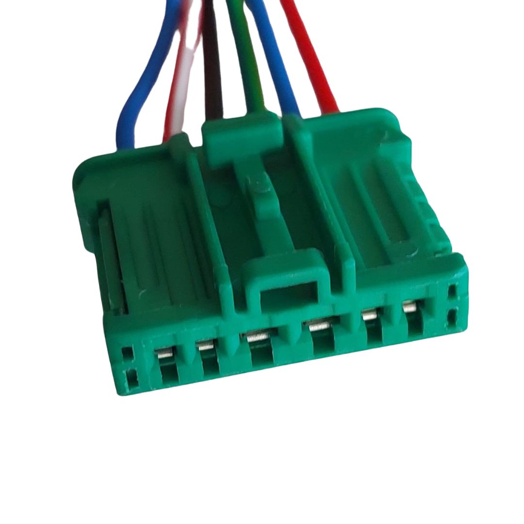 Conector Enchufe Resistencia Motor Ventilador Calefacción Renault, Peugeot, Nissan 6 Pines