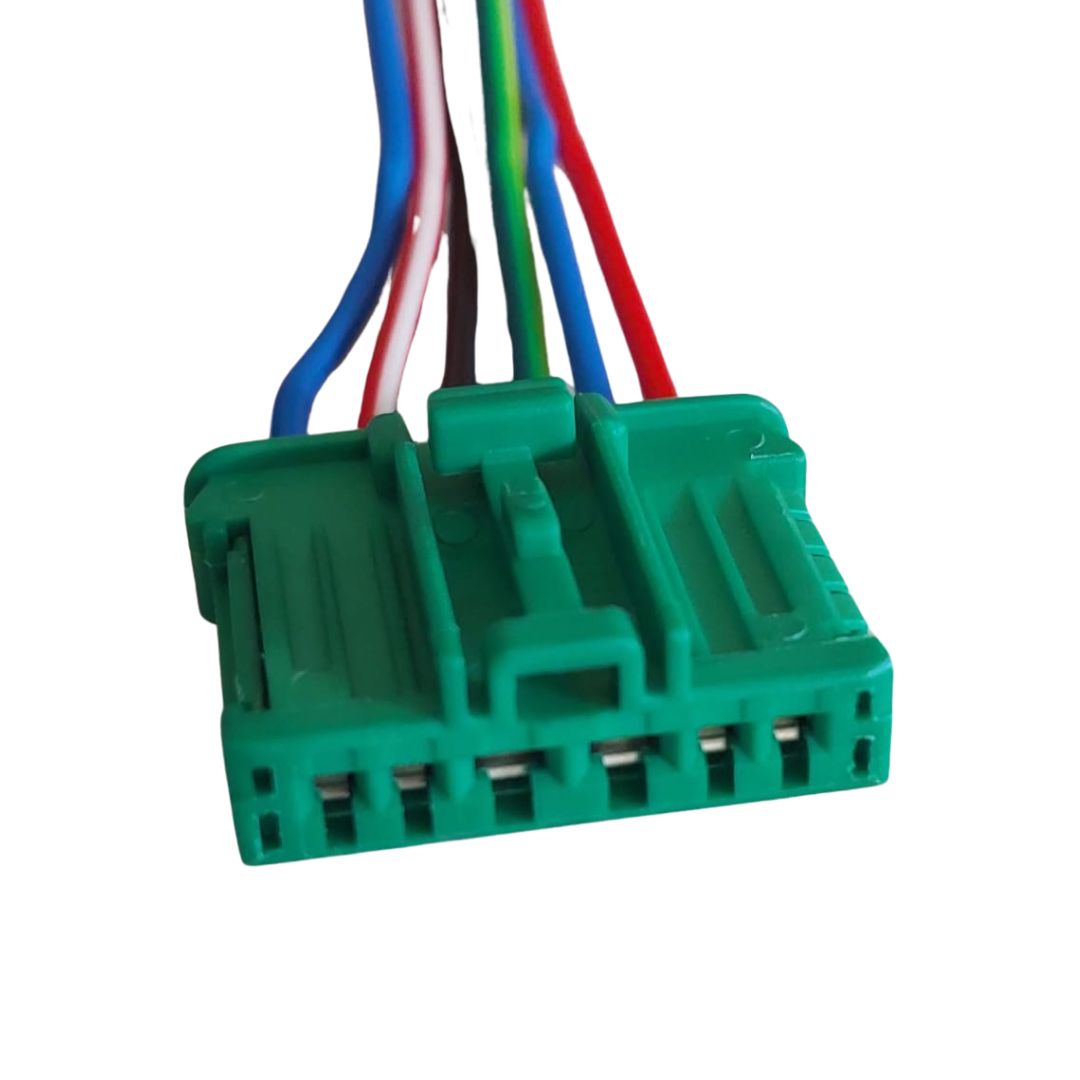 Conector Enchufe Resistencia Motor Ventilador Calefacción Renault, Peugeot, Nissan 6 Pines