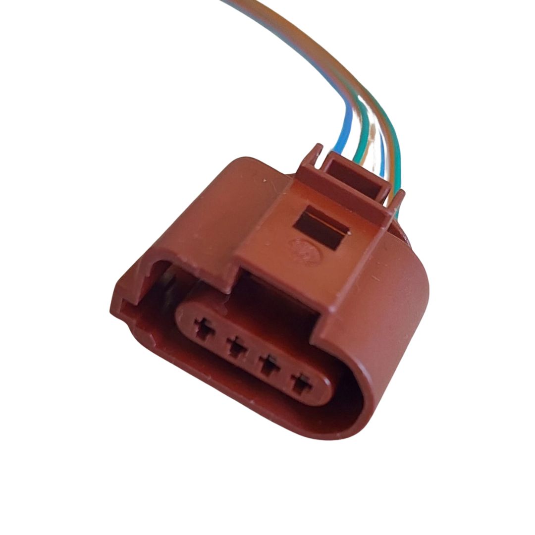Conector Enchufe Sensor Oxigeno Volkswagen, Audi y más Hembra 4 Pines