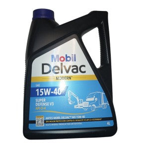 Mobil Delvac 15W30 Super Defense V3 4 Litros