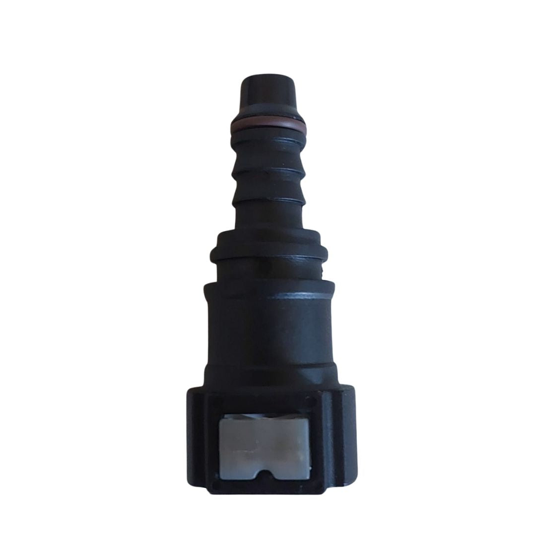 Conector Acople Rápido Recto Hembra Mangueras Combustible Universal Bencina y otros Combustibles 1.0cm