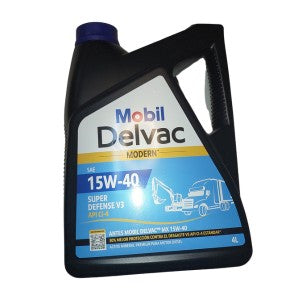 Mobil Delvac 15W30 Super Defense V3 4 Litros