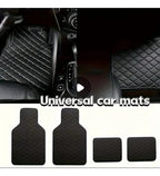 Alfombras Tapete Autos Cuero Sintético Accesorios De Lujo - Isopartes