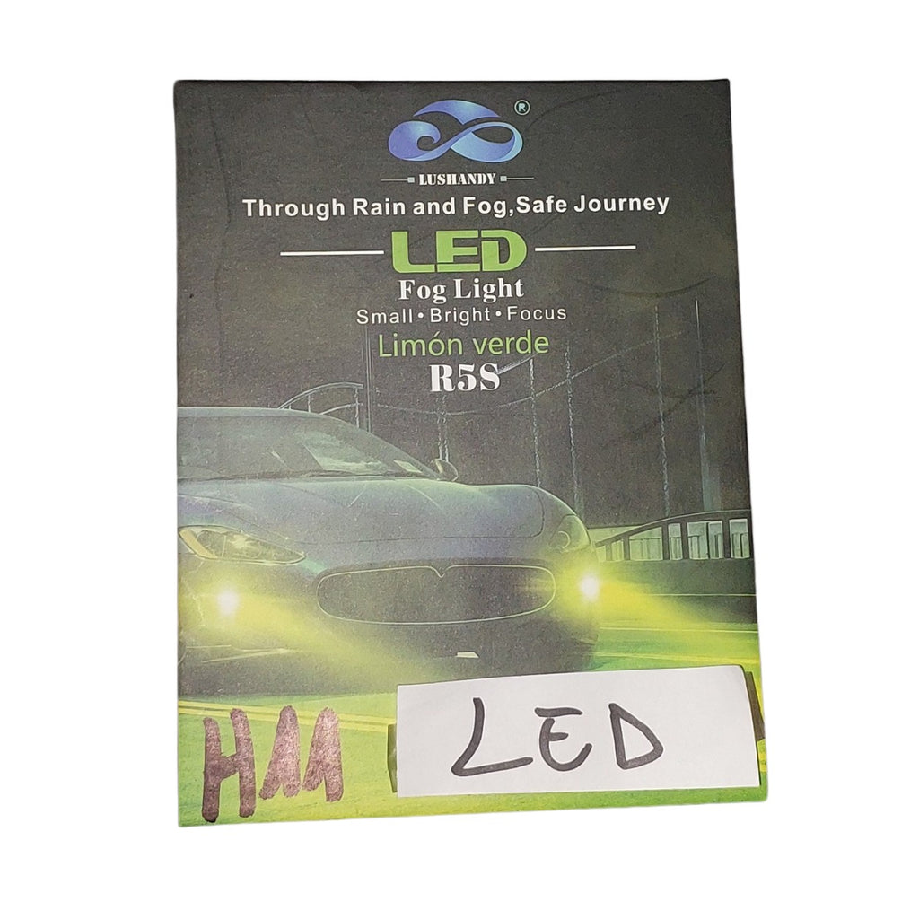 2 Ampolletas A11 Verde Lushandy R5S