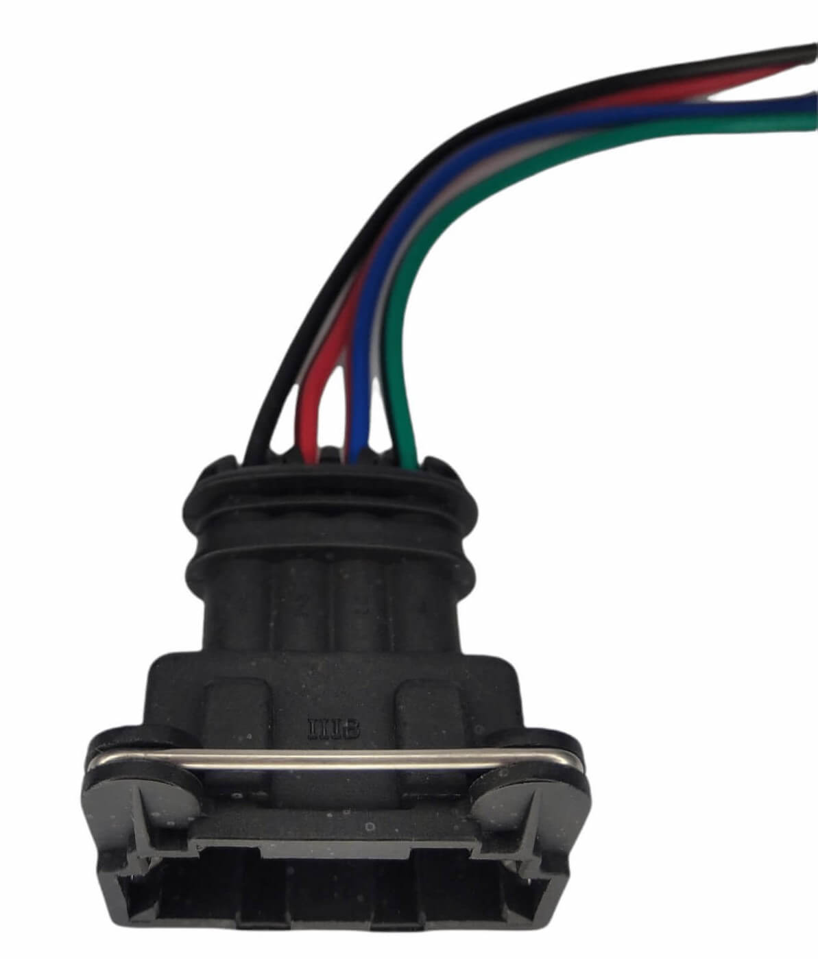 Conector Enchufe Sensor Óptico Daewoo Matiz, Ford Fiesta, Bobina Rayada Chevrolet 4 pines.