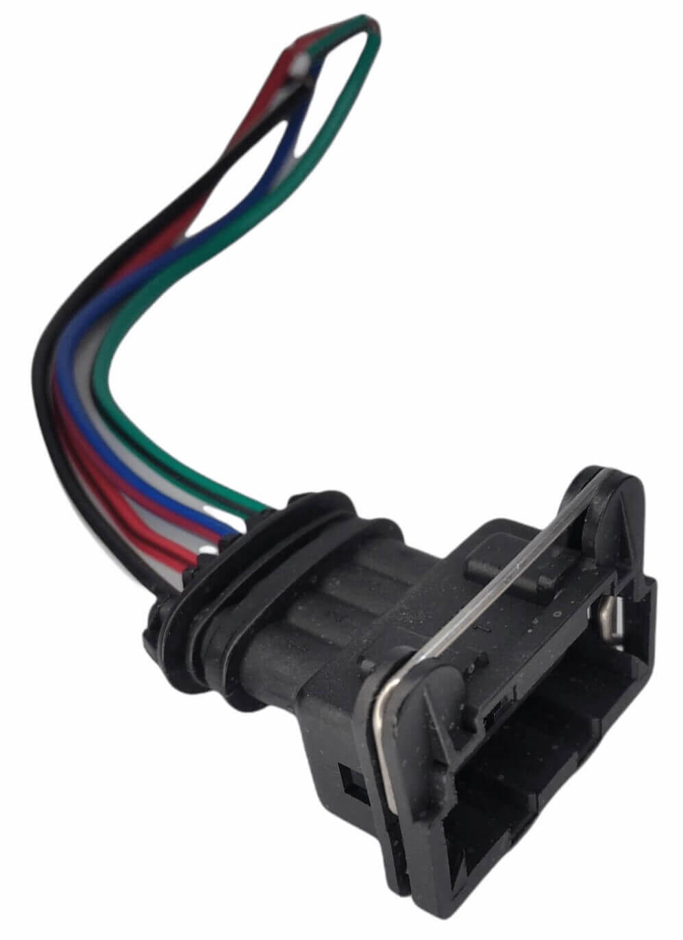 Conector Enchufe Sensor Óptico Daewoo Matiz, Ford Fiesta, Bobina Rayada Chevrolet 4 pines.