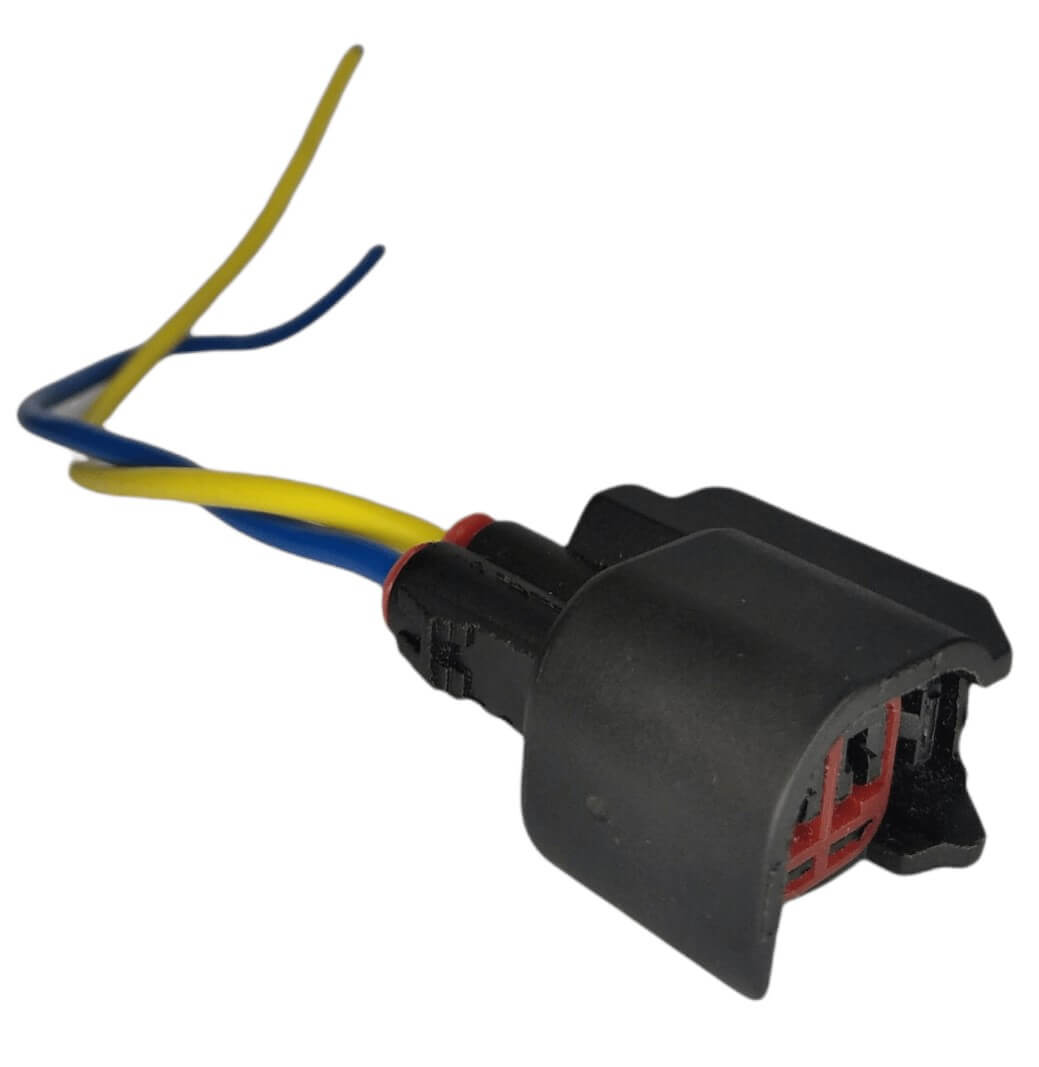 Kit 4 Conectores Enchufes Inyectores Chevrolet, Camaro, Chevy, Ford, GMC, Mazda, CX9, 3.7 Jeep