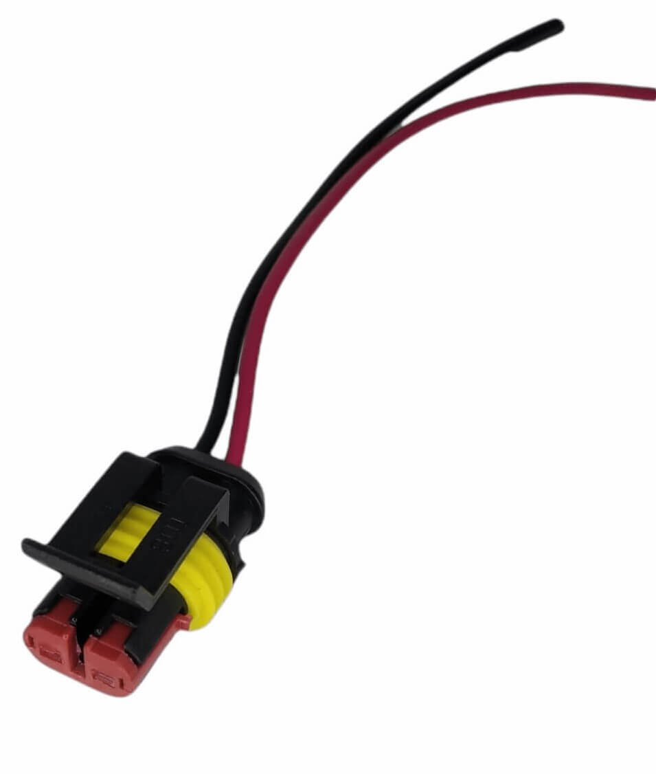 Conector Enchufe Válvula Retroceso, Bobina, Chevrolet, Corsa, Fiat y Otros. Faro Usos Múltiples.