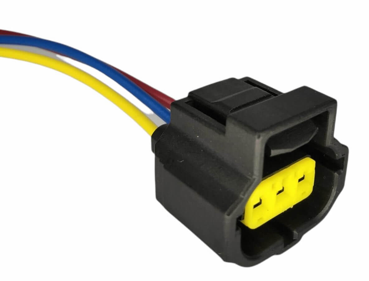 Conector Enchufe Regulador Alternador, Tps Ford, Fiesta, Focus, F-250, F-350, Ranger, Bobina Cherokee
