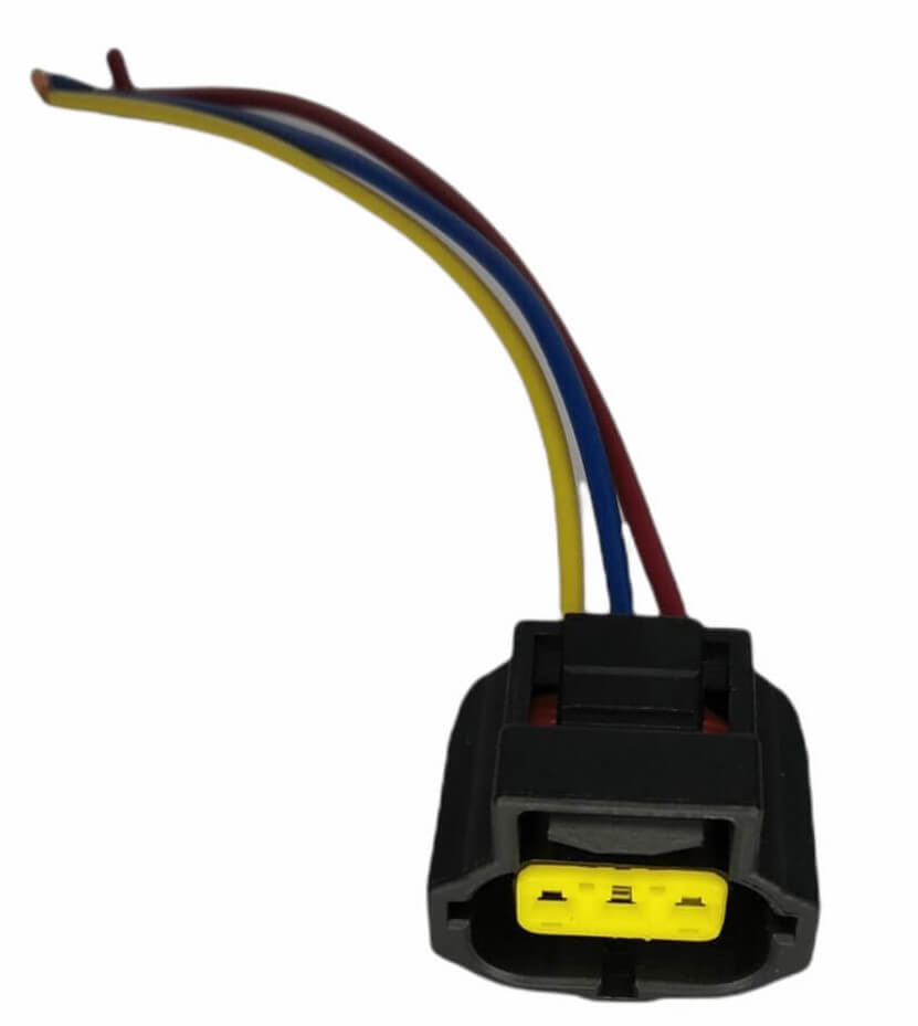 Conector Enchufe Regulador Alternador, Tps Ford, Fiesta, Focus, F-250, F-350, Ranger, Bobina Cherokee