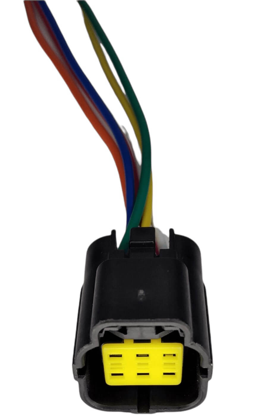 Conector Enchufe Válvula Aire Acondicionado Palio Válvula iac Wagon, Grand Vitara, Dmax, Grand Nomade 6 Pines