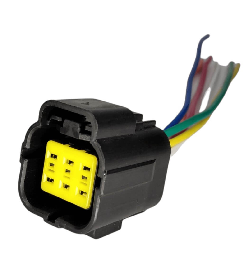 Conector Enchufe Válvula Aire Acondicionado Palio Válvula iac Wagon, Grand Vitara, Dmax, Grand Nomade 6 Pines