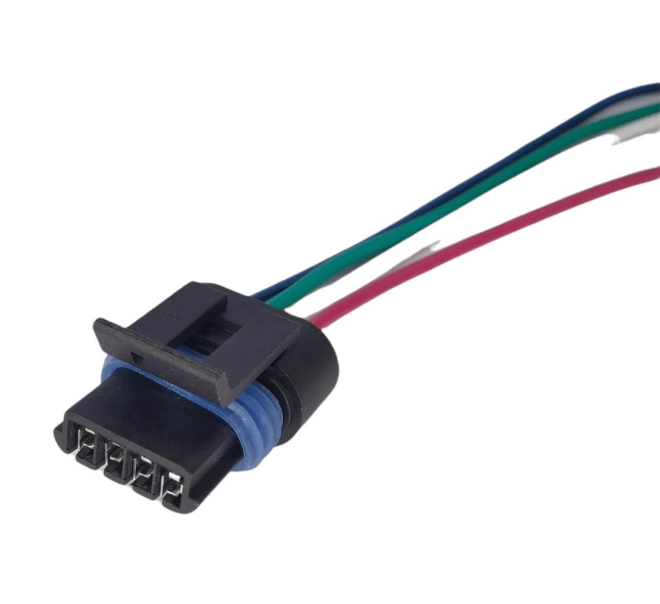Conector Enchufe Sensor IAC, Válvula, GM (Chevrolet) Corsa, Daewoo, Jeep, Opel, Fiat, Renault, Clio, Megane, Scenic. 4 Pines