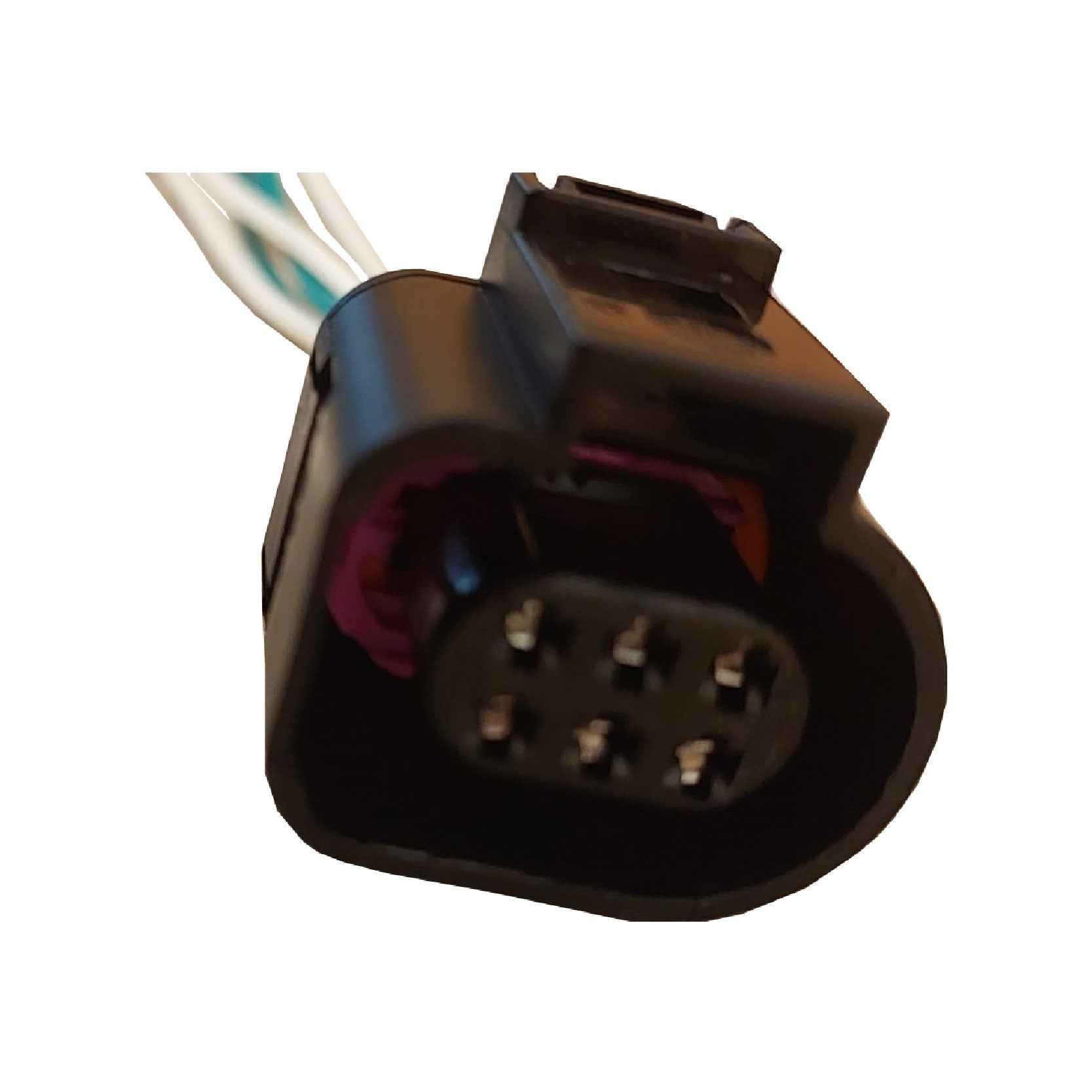 Conector Enchufe Cuerpo de Aceleración Volkswagen, Renault, Fiat Fire, Sensor Oxigeno Volkswagen Audi Pequeño 6 Pines. - Isopartes