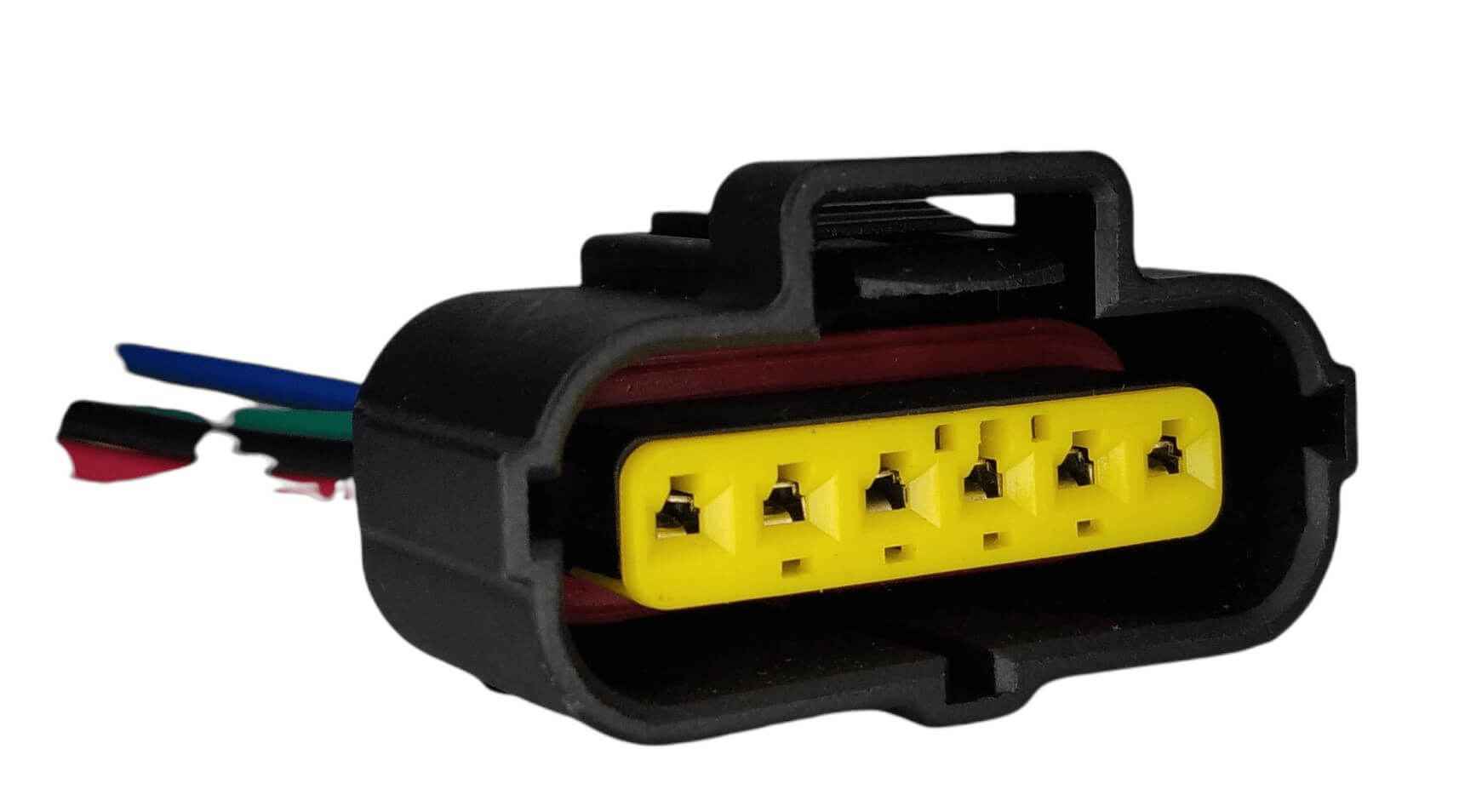 Conector Enchufe Sensor Flujo de Aire Fiesta, ka distribuidor Ford, Mitsubishi - Isopartes
