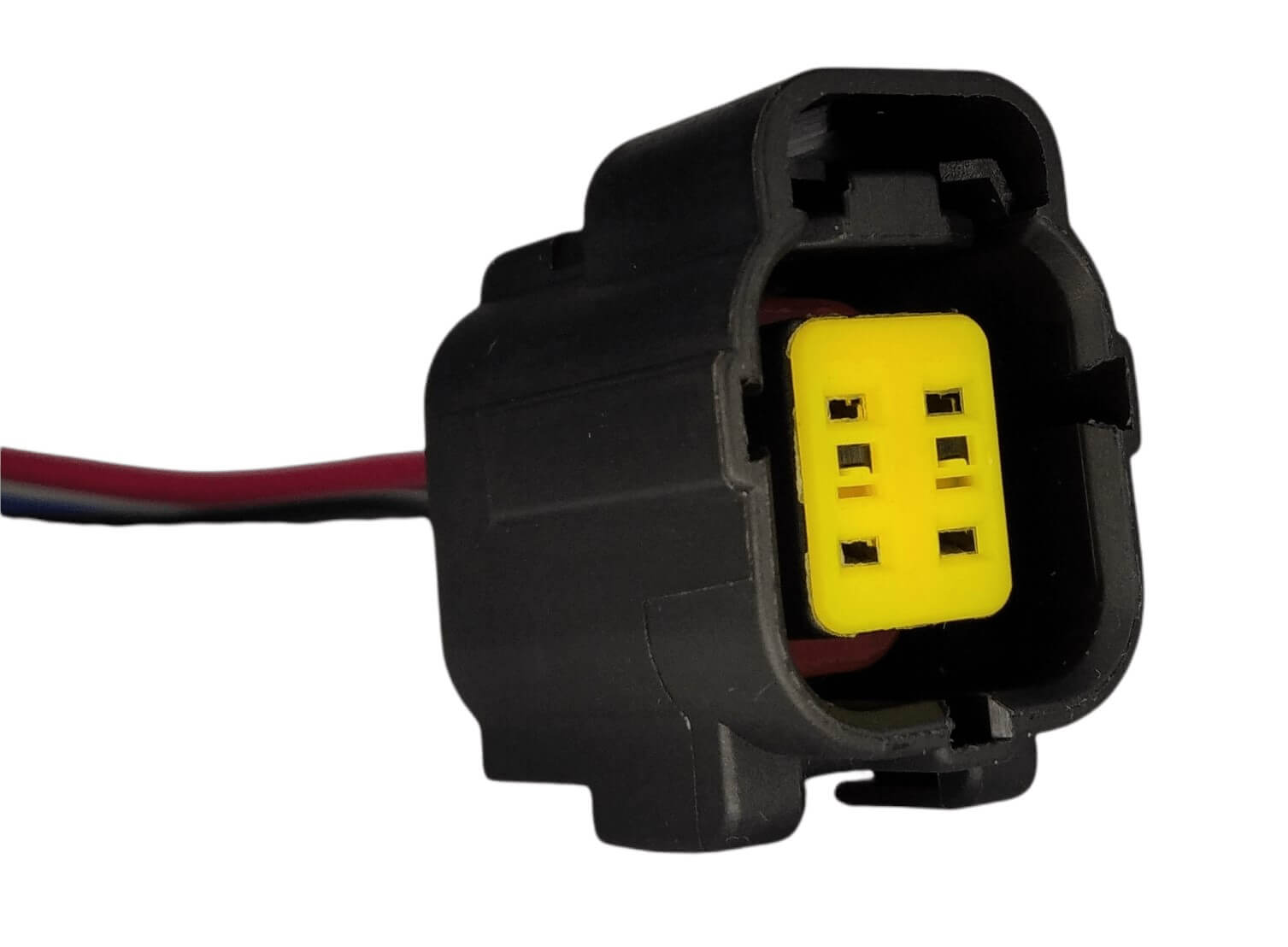Conector Enchufe Inyector Electronica, Sensor Oxigeno Fiat 1, Tempra, Mazda, 626, Chevrolet, Spark Hembra - Isopartes