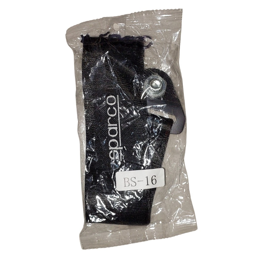 Correa de Remolque Negra Sparco