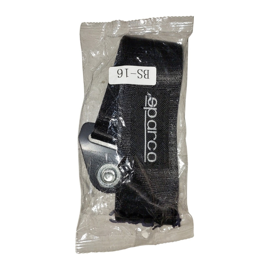 Correa de Remolque Negra Sparco