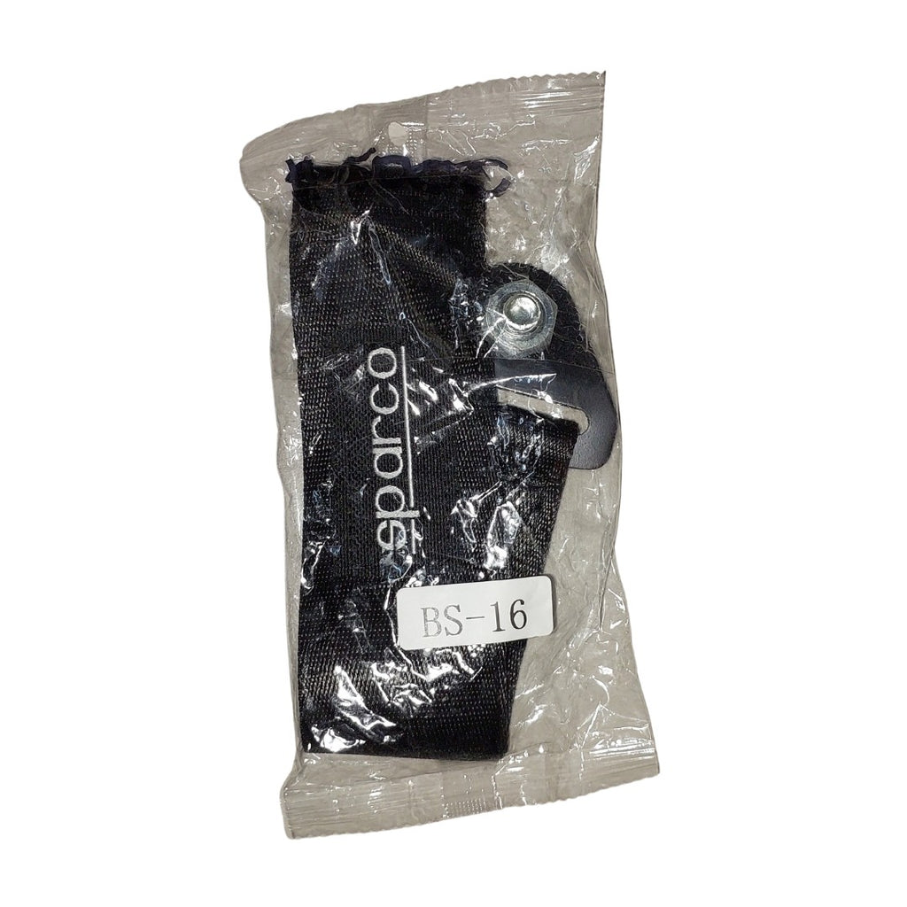 Correa de Remolque Negra Sparco