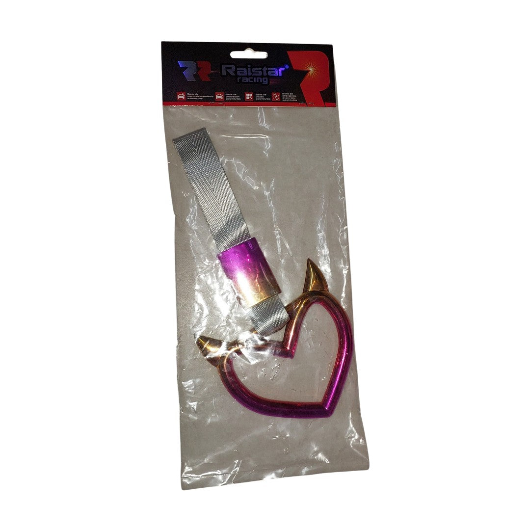 Correa de Remolque Raistar Racing Corazón Multicolor