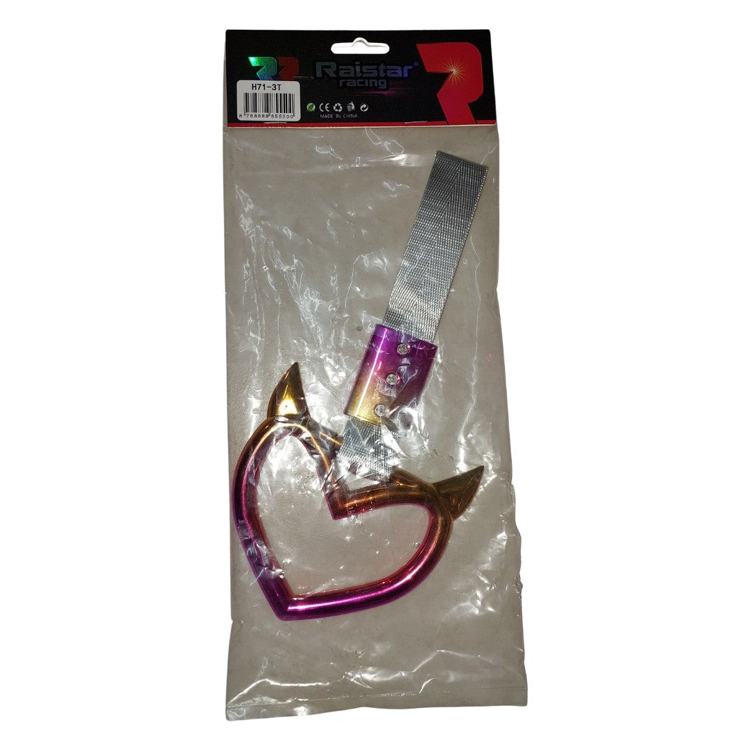 Correa de Remolque Raistar Racing Corazón Multicolor