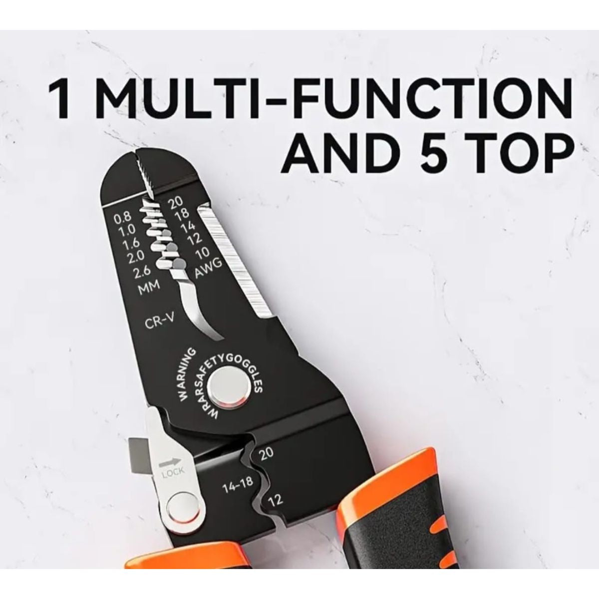 Cable Cutter, Automotive Wire Stripper Crimper