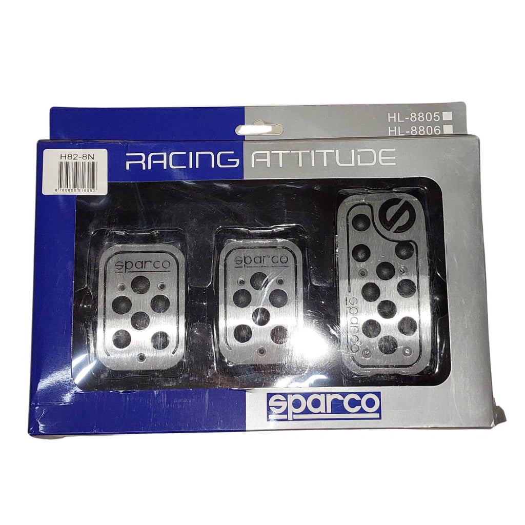 Cubre Pedal Sparco Cromados