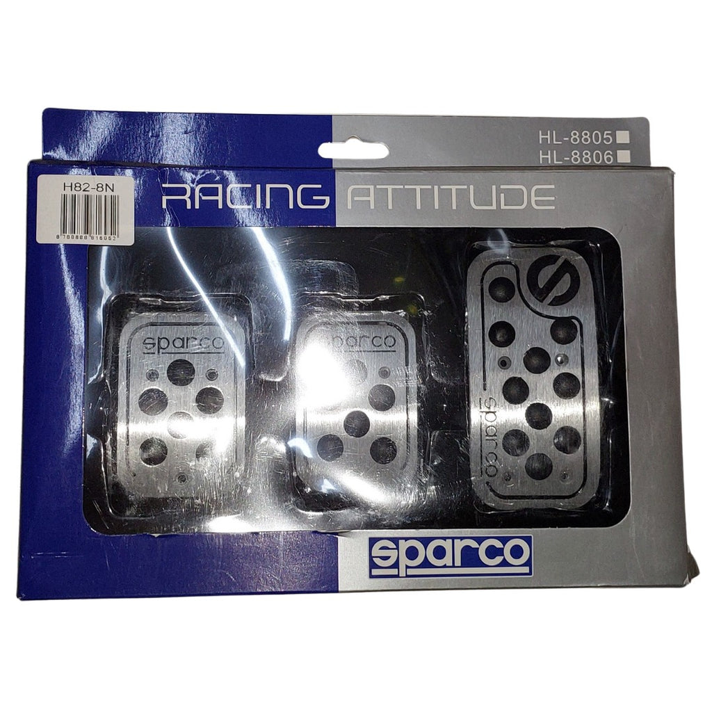 Cubre Pedal Sparco Cromados