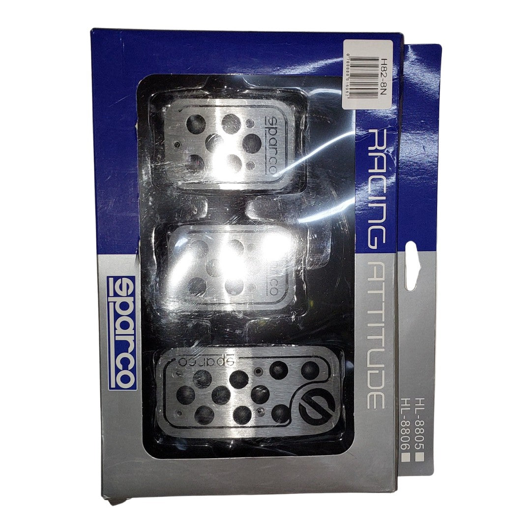 Cubre Pedal Sparco Cromados