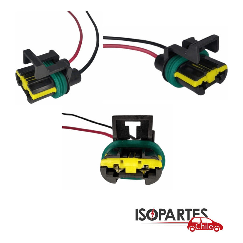 Conector Enchufe Electroventilador Gm Chevrolet Corsa, Fiat Palio, Ford Fiesta, Volkswagen Saveiro, Voyage