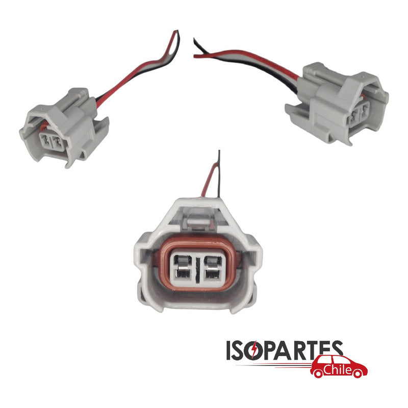 Conector Enchufe Inyector Válvula Temperatura Neon, Jeep, Mitsubishi, Toyota, Suzuki, Vitara, Kia, Hyundai Elantra, Atos, Subaru, Mazda, Nissan