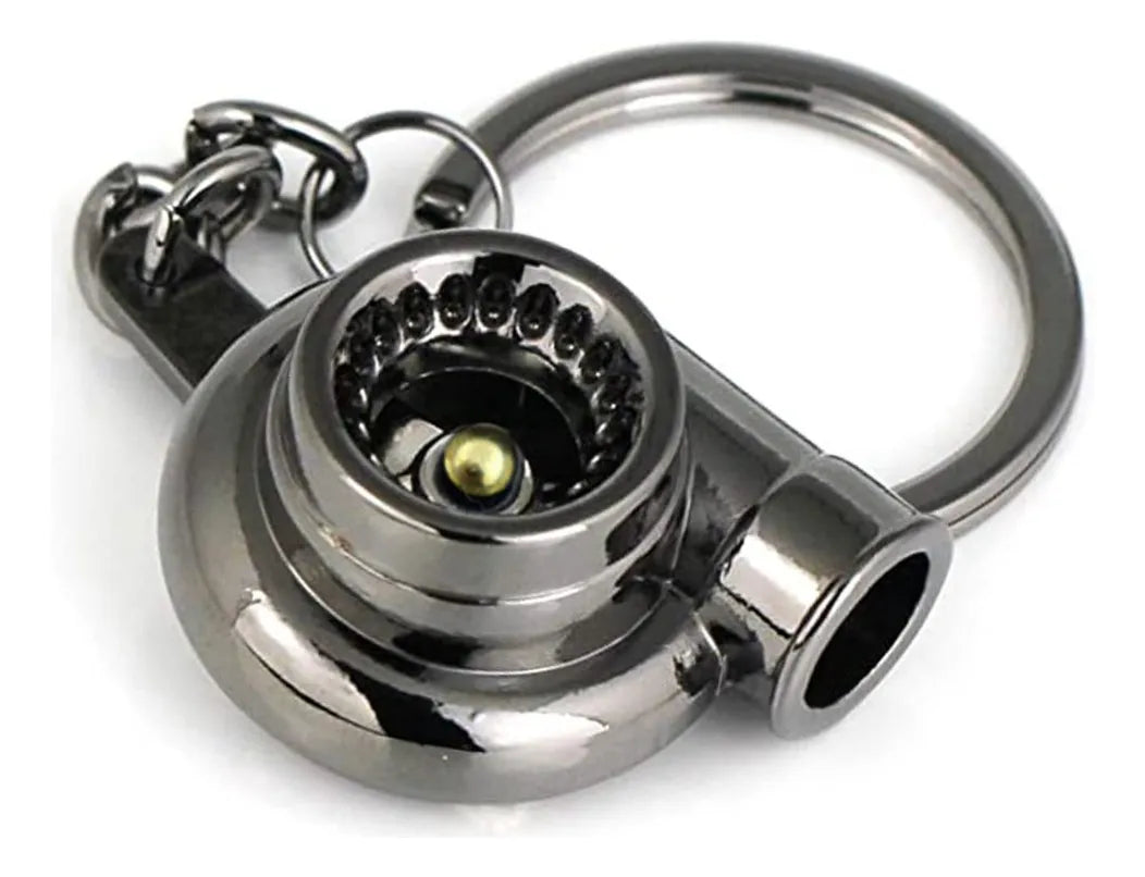Turbo Tuning Pisteros Competition Metallic Auto Keychain