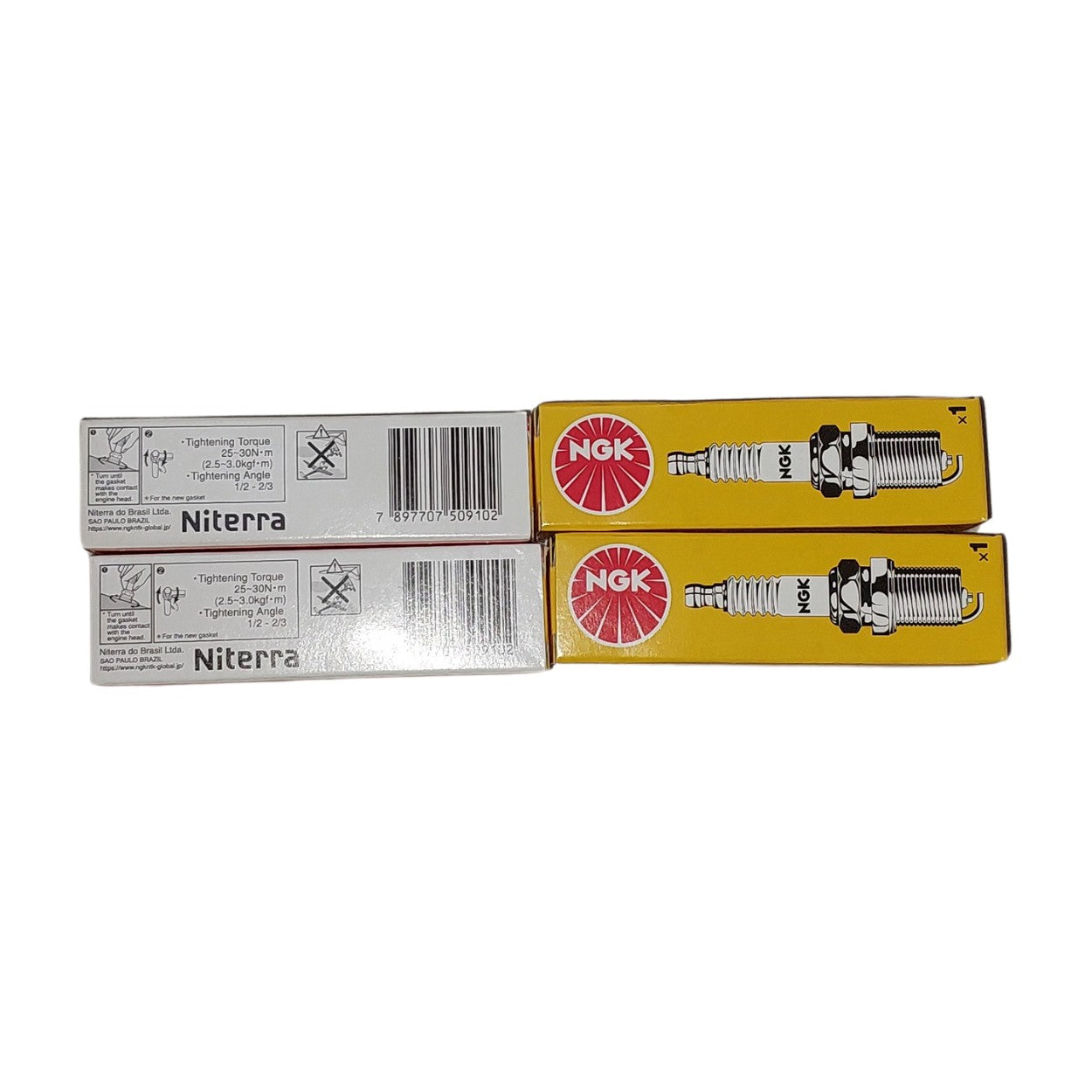 4 Bujías BKR5E-11E NGK