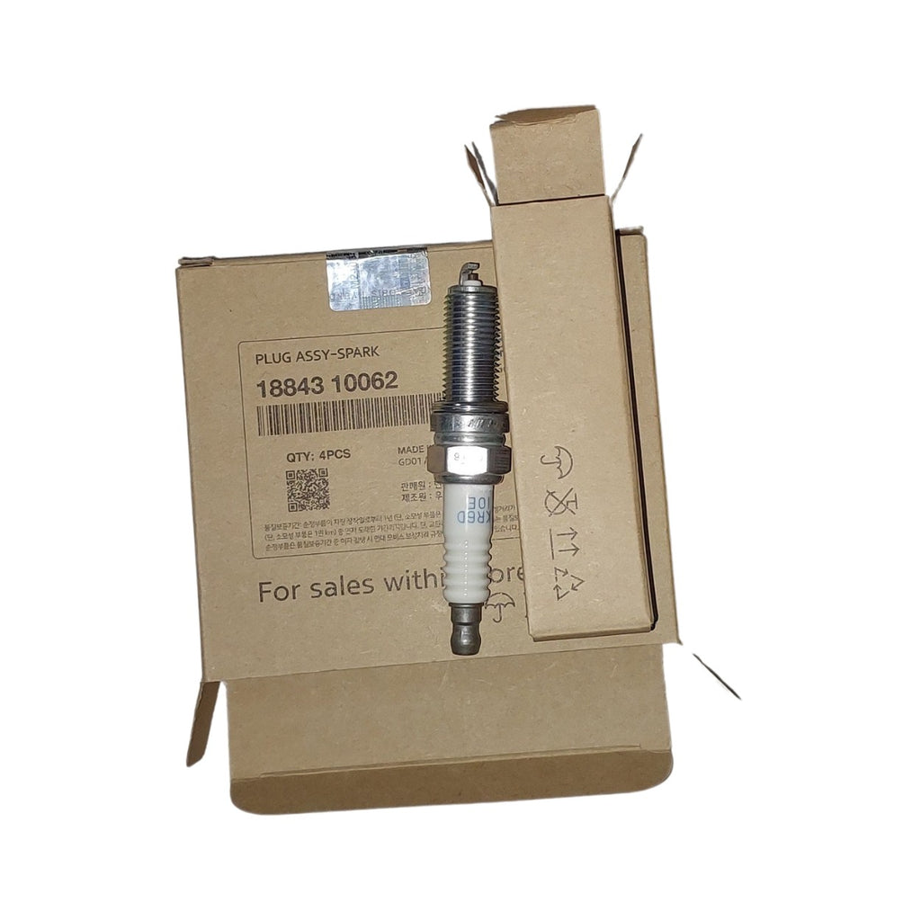 4 kit 18843-10062 Hyundai Originales Juego bujías Kia
