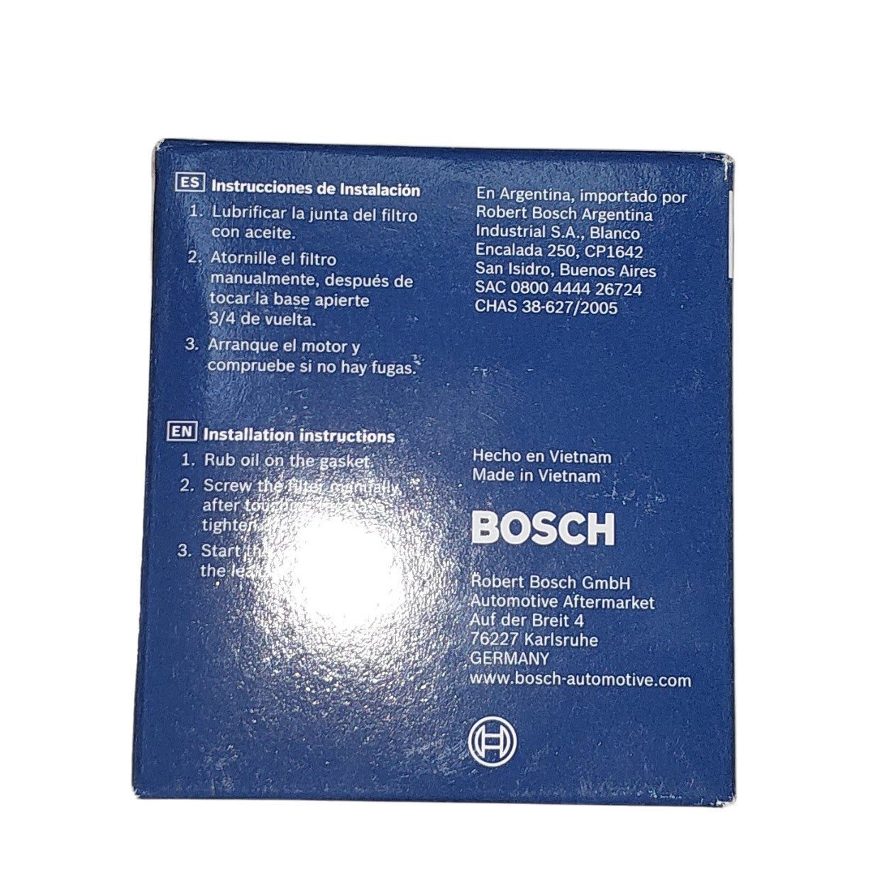 Filtro Aceite W68/80 Bosch