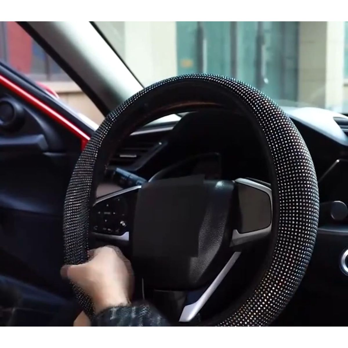 Funda de Volante de Coche de Lujo con Brillo.  - Isopartes