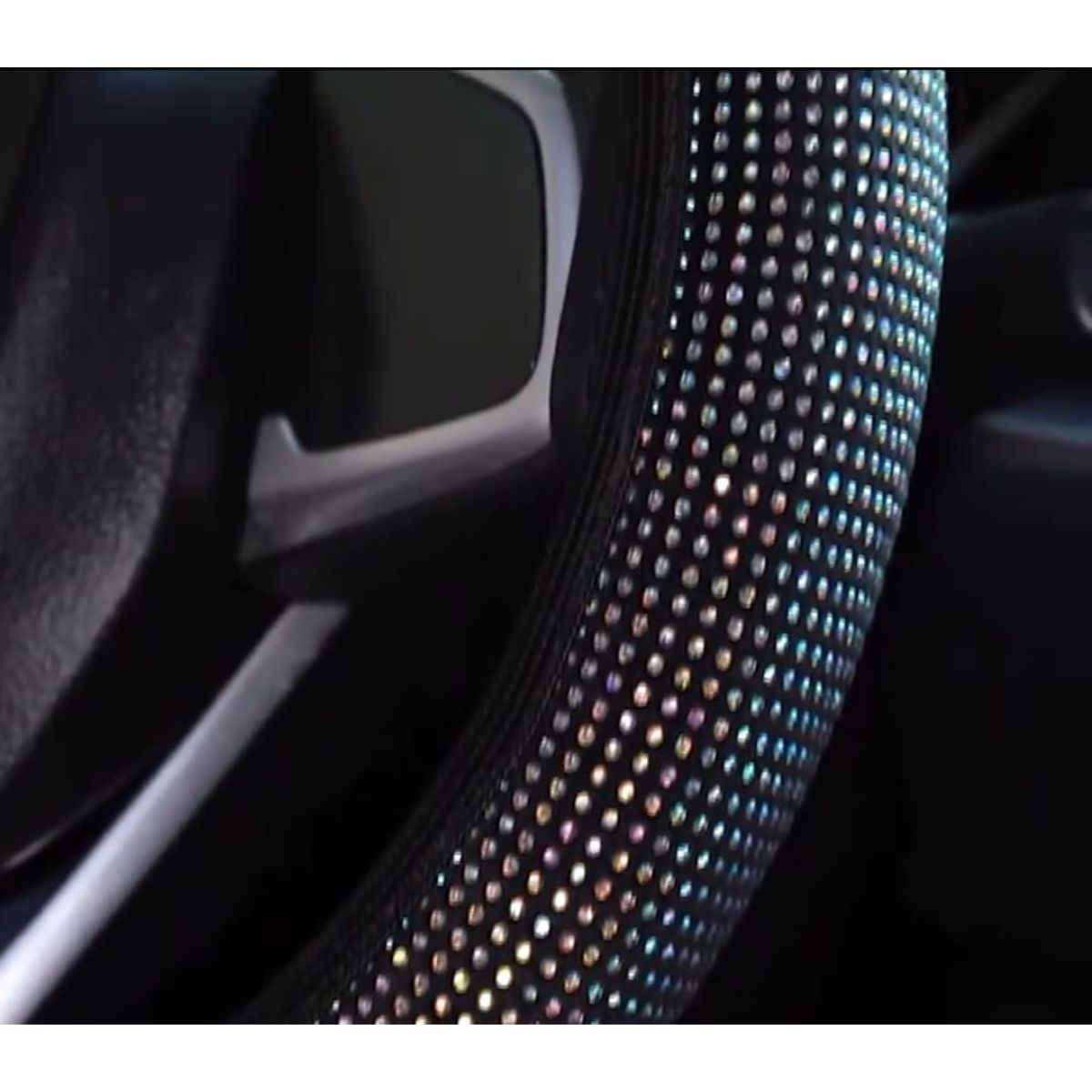 Luxury Glitter Car Steering Wheel Cover.