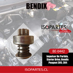 Impulsor de Partida, Starter Drive, Bendix PEUGEOT 305, 304 - Isopartes