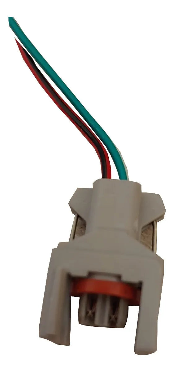Kit 4 Conectores Enchufes Inyector Ssangyong Modelo Viejo, Hyundai, Jmc, Great Wall, Jac y Mercedes Benz, Maserati, Bmw. (Cable Grueso!). - Isopartes