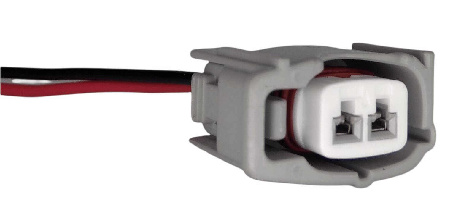 Kit 4 Conectores Enchufes Inyector Toyota Corolla, Terio, Yaris, Fortuner, Mitsubishi, L200 - Isopartes