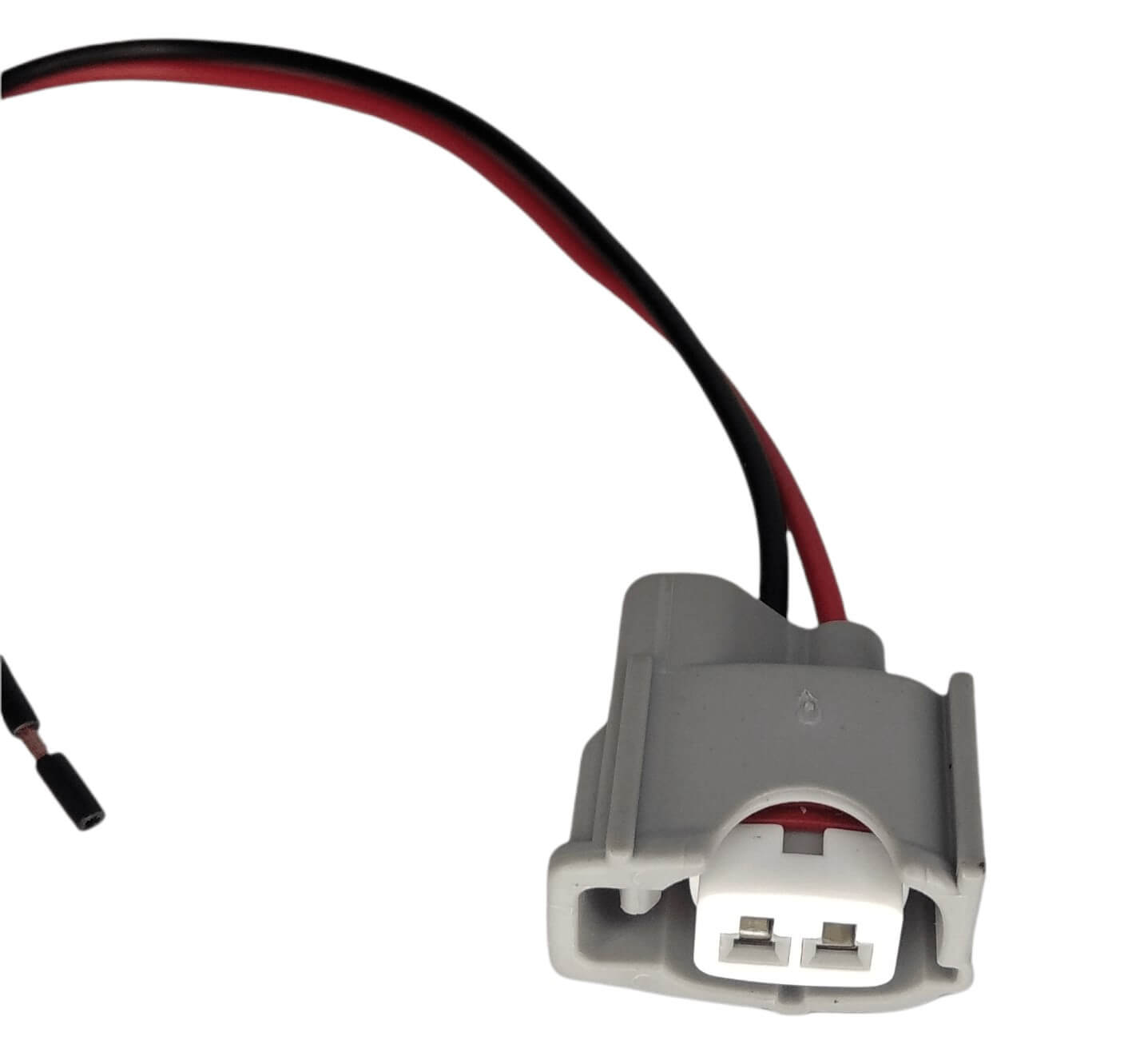 Kit 4 Conectores Enchufes Inyector Toyota Corolla, Terio, Yaris, Fortuner, Mitsubishi, L200 - Isopartes