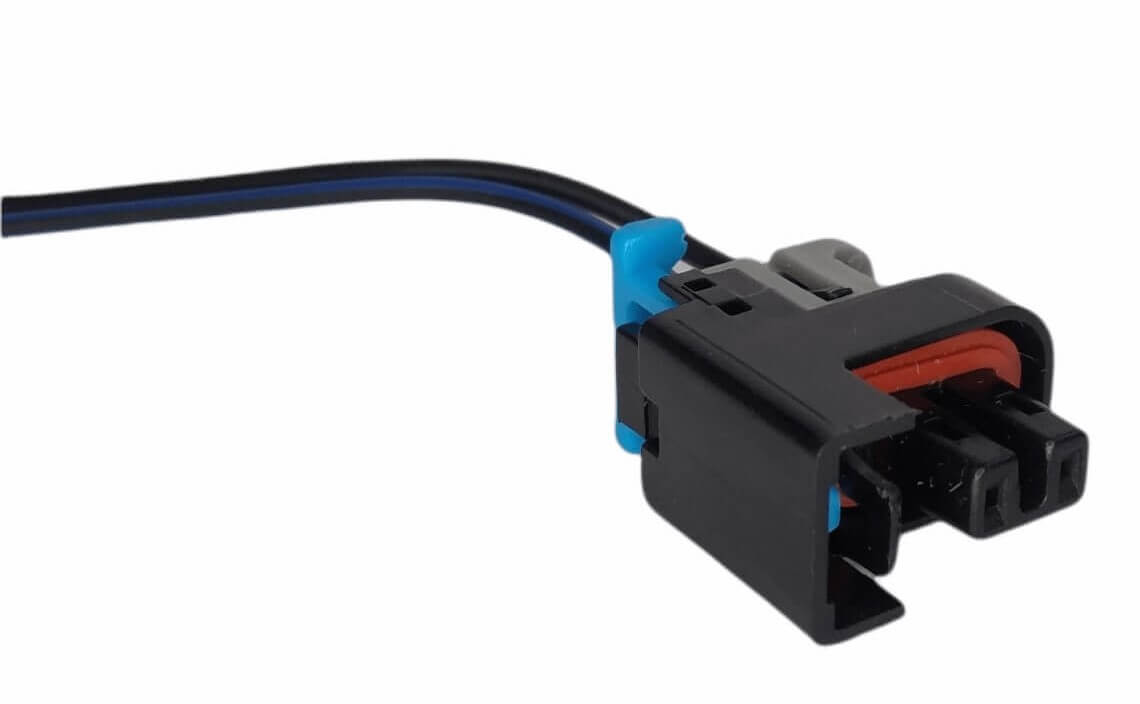 Kit 4 Conectores Enchufes Inyectores, Gm, Chevrolet, Aveo, Optra Tipo Delphi - Isopartes