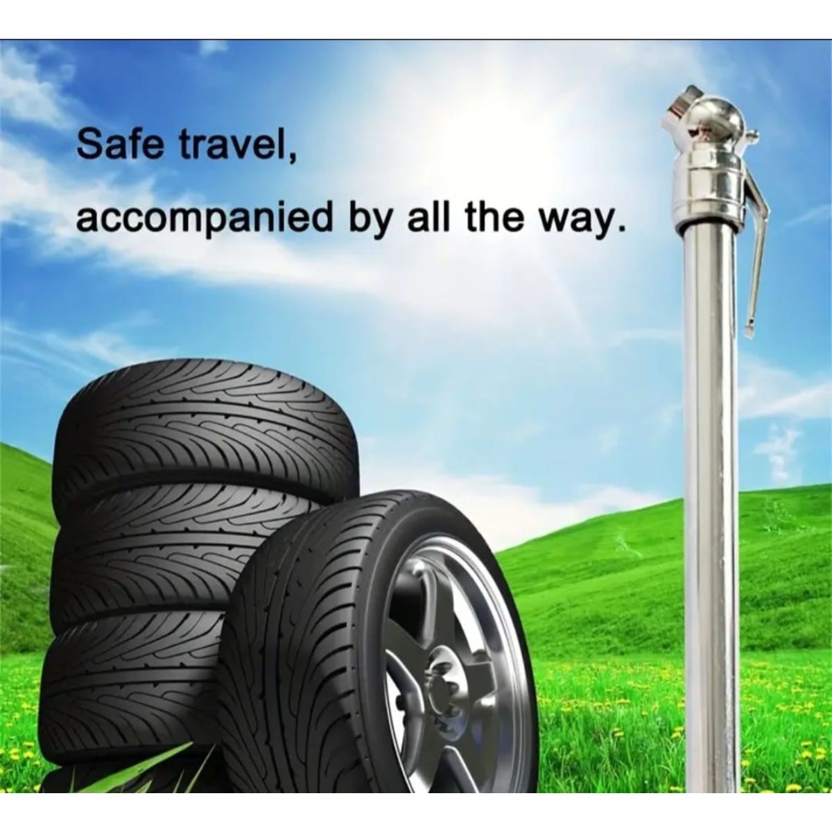 Portable Automotive Tire Pressure Gauge