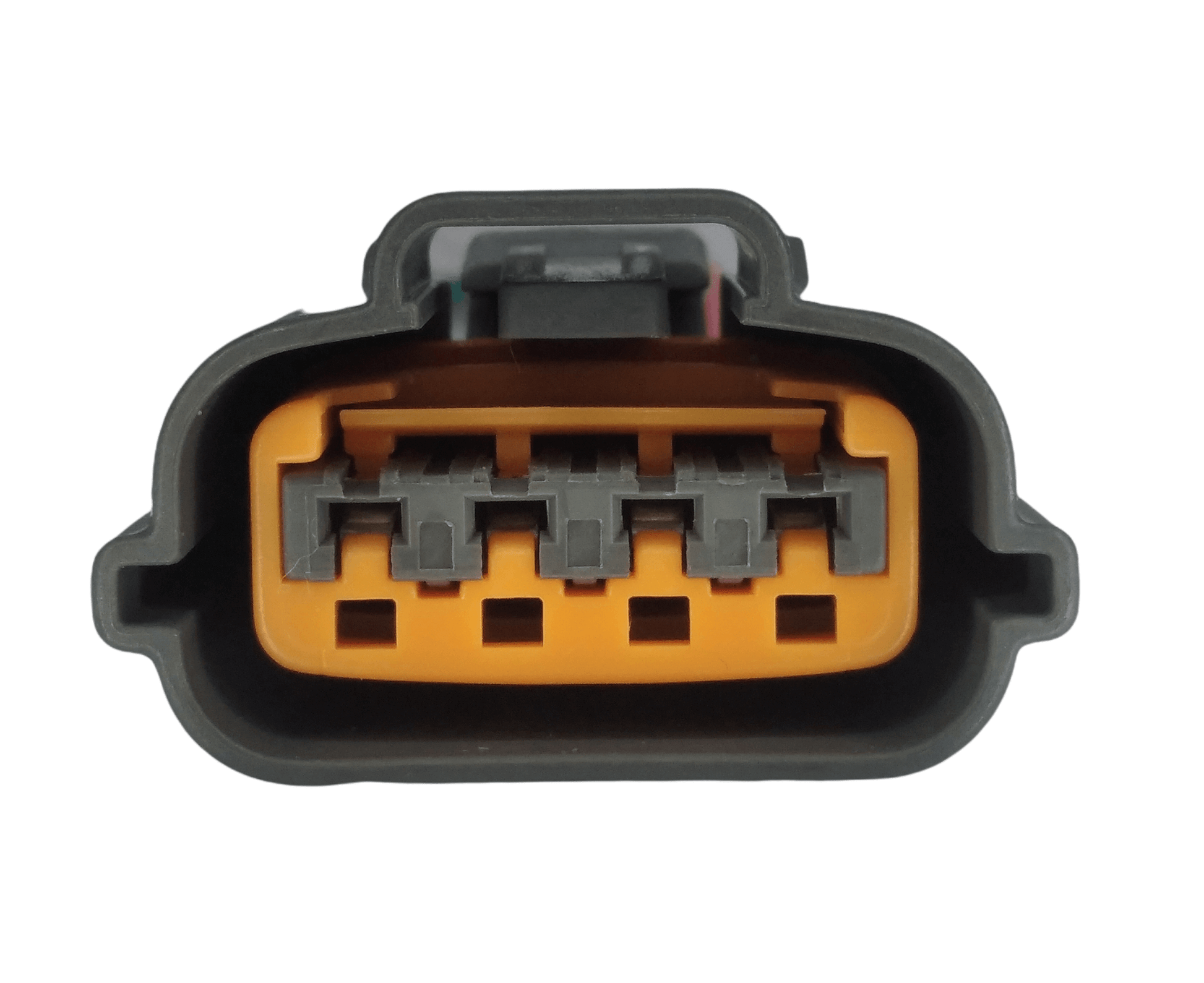 Conector Enchufe Bobina, Distribuidor Mitsubishi, Mazda, Alternador Lancer 4 Pines.