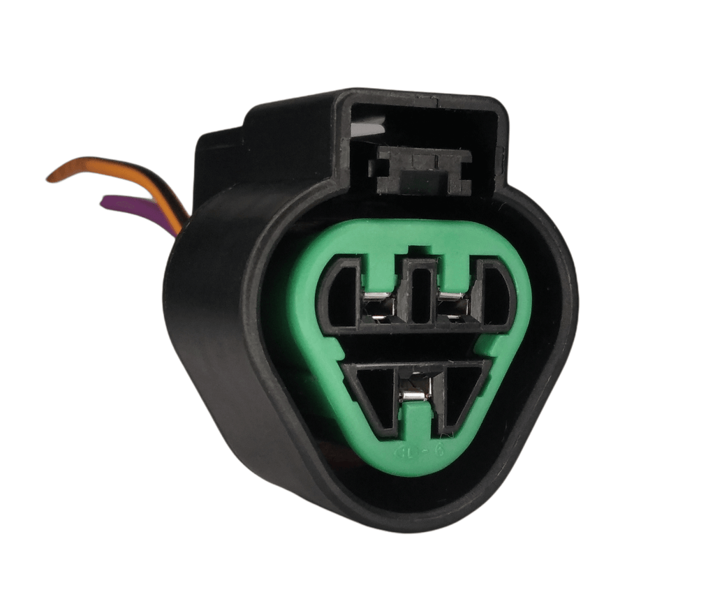 Conector Enchufe Bobinas, Sensores, Faros, Hyundai, Kia, Mitsubishi, Atos y mas 3 Pines.