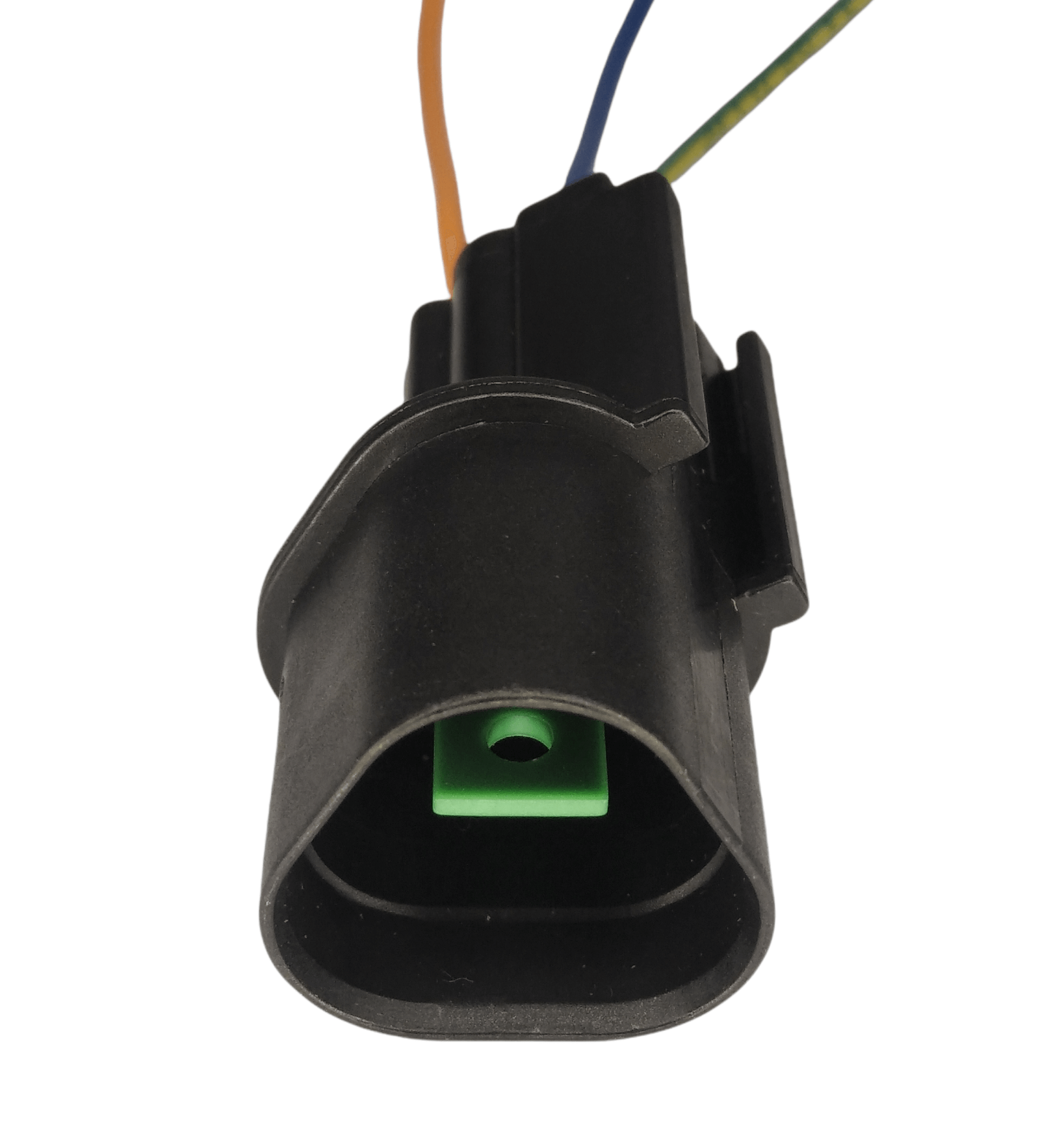 Conector Enchufe Sensor Posición de Cigüeñal Hyundai, Mitsubishi, Kia 3 Pines. (MACHO)
