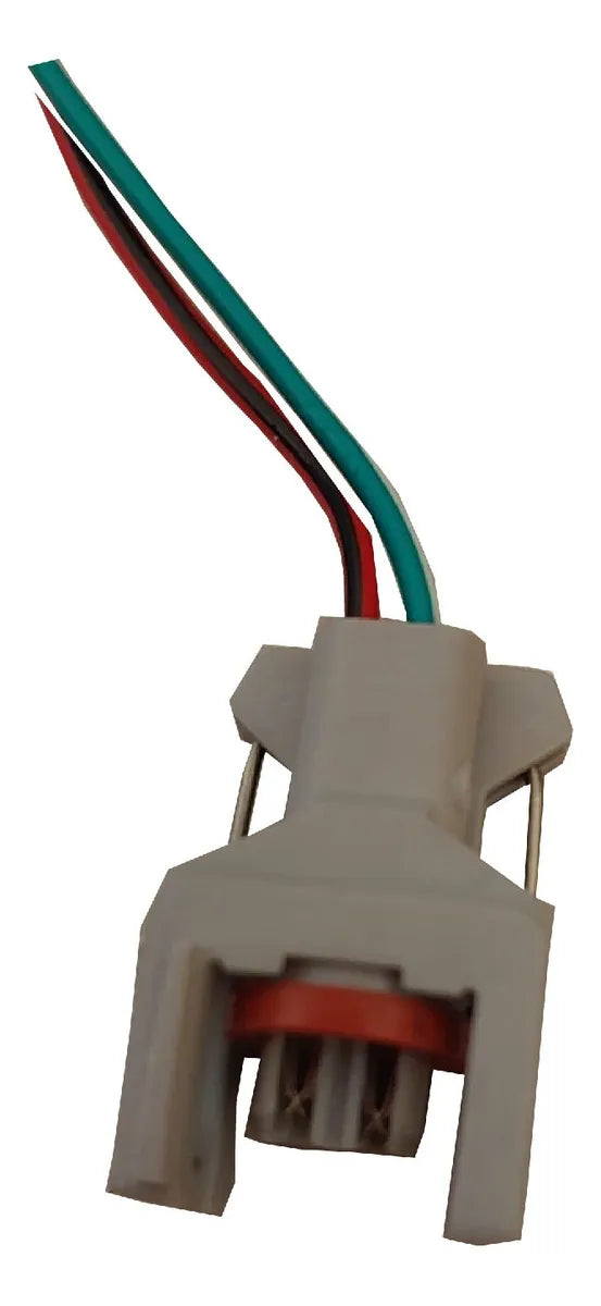 Kit 4 Conectores Enchufes Inyector Ssangyong Modelo Viejo, Hyundai, Jmc, Great Wall, Jac y Mercedes Benz, Maserati, Bmw. (Cable Grueso!).